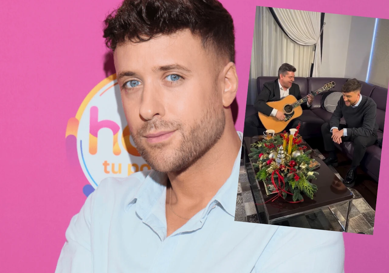 Aleksander Sikora i Zenek Martyniuk ćwiczą razem przed sylwestrem