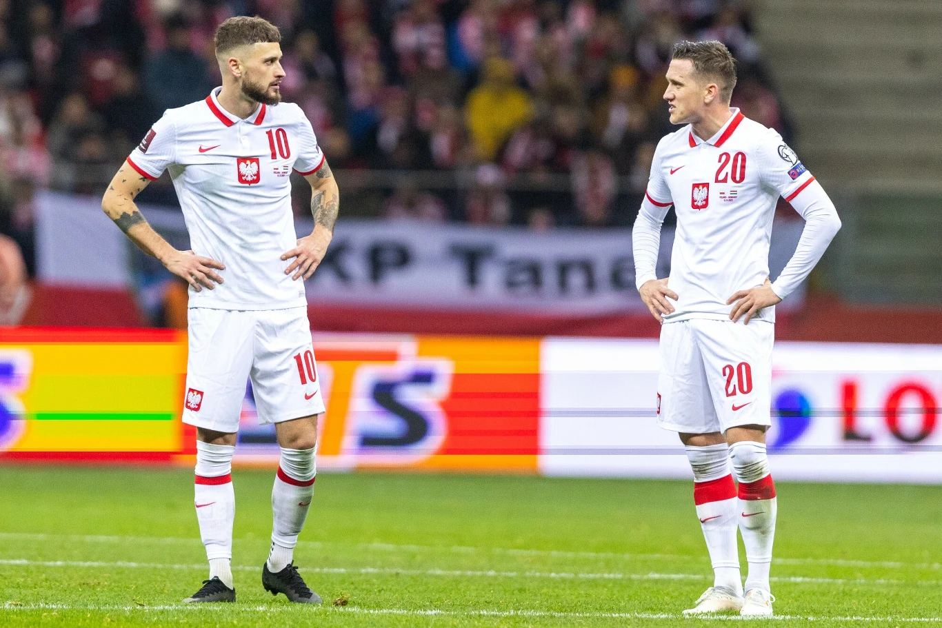 Mateusz Klich (z lewej) i Piotr Zieliński