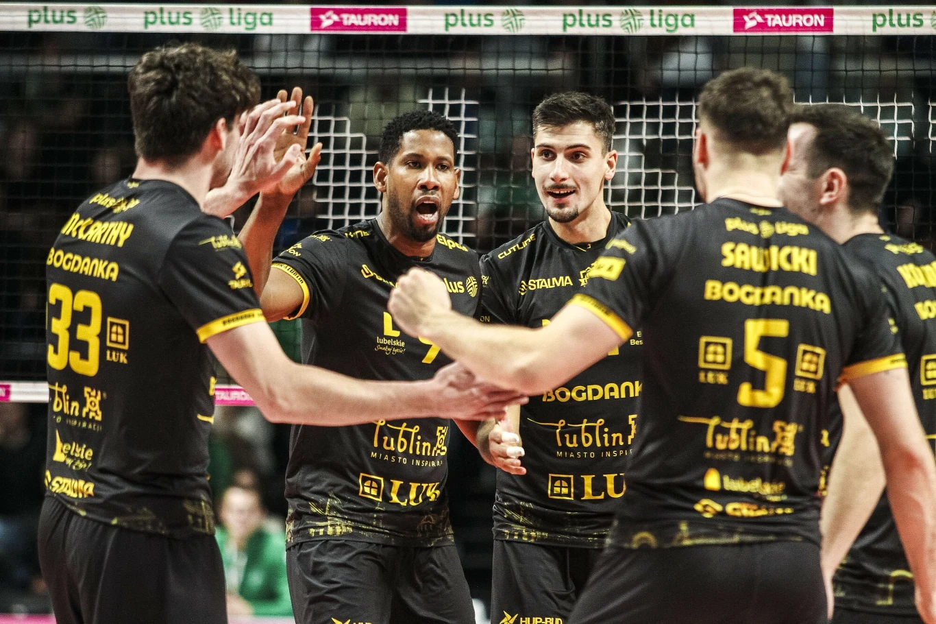 Wilfredo Leon i siatkarze Bogdanki LUK Lublin