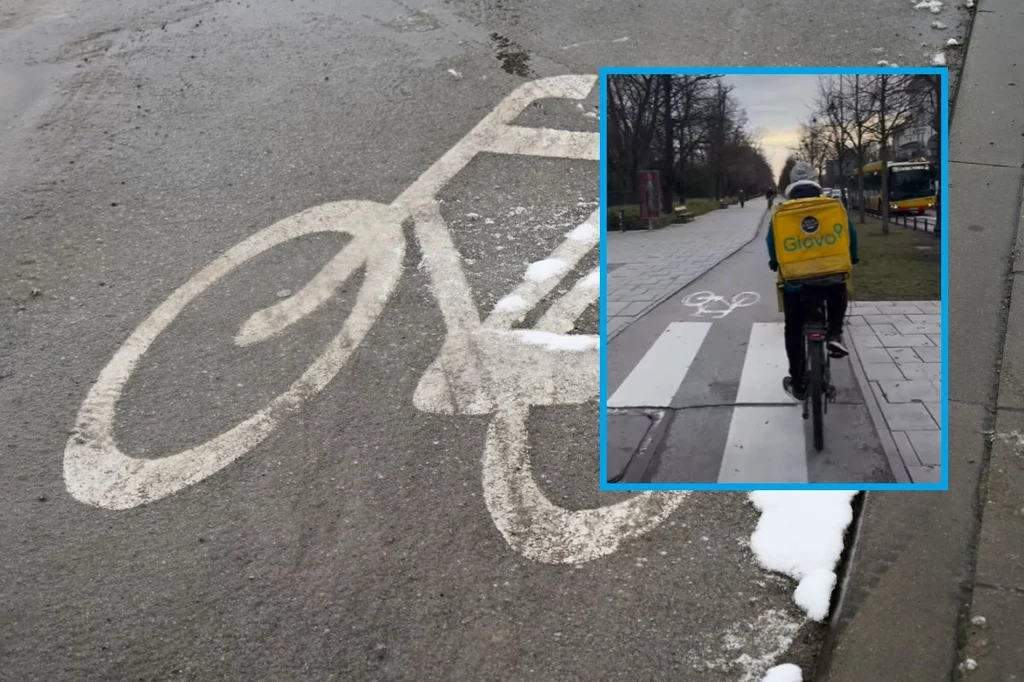 Zgodnie z przepisami taki pojazd nie powinien poruszać się drogą dla rowerów.