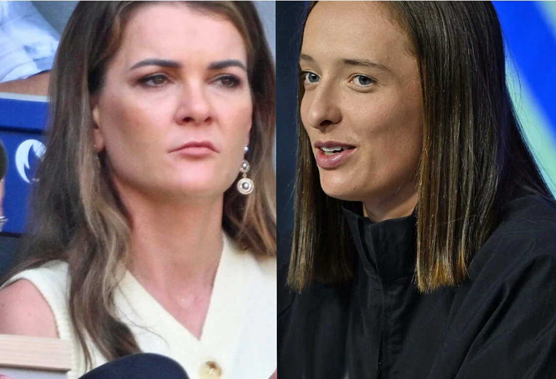 Agnieszka Radwańska i Iga Świątek Agnieszka Radwańska i Iga Świątek