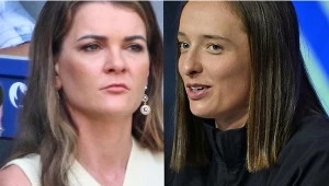 Agnieszka Radwańska i Iga Świątek