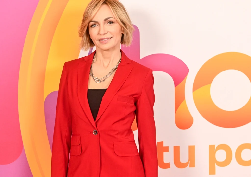 Ania Wyszkoni w "halo tu polsat" Ania Wyszkoni w "halo tu polsat"