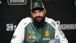 Tyson Fury na konferencji prasowej po walce z Usykiem, 21.12.2024 r.