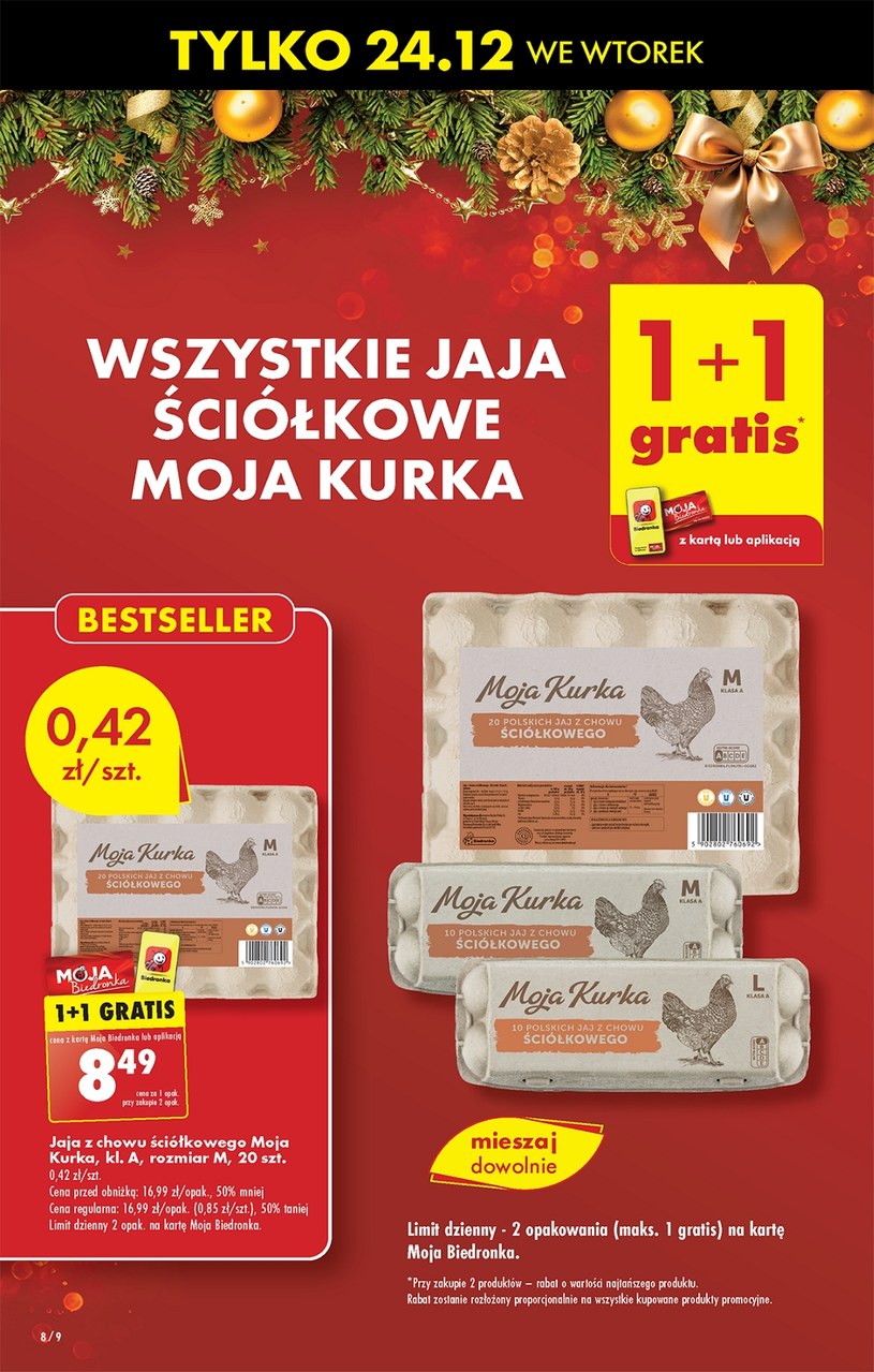 Gazetka: Świąteczne zakupy taniej - Biedronka - strona 8