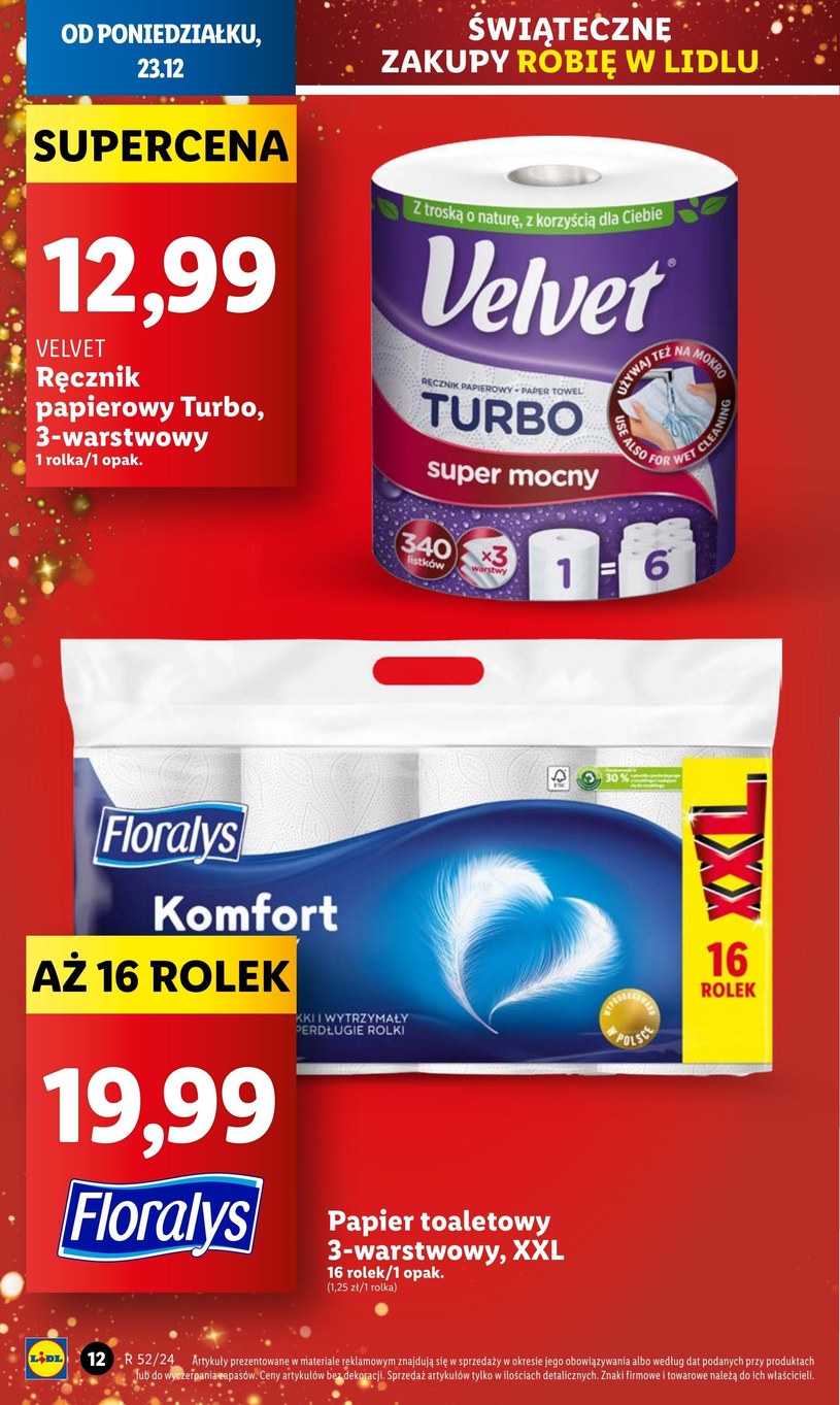 Gazetka: Świąteczne zakupy - Lidl - strona 12