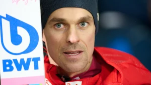 Skoki narciarskie. Na zdjęciu reprezentant Polski - Piotr Żyła