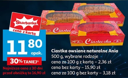 Ciasteczka owsiane Ania