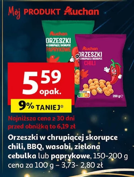 Orzeszki ziemne Auchan