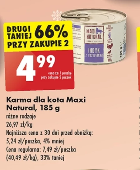 Karma dla kota Maxi natural