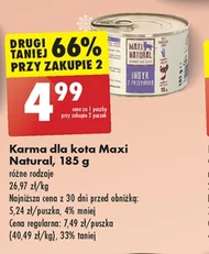 Karma dla kota Maxi natural