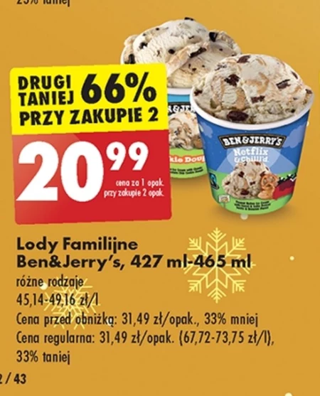 Ben & Jerry's Netflix & Chilll'd Lody 465 ml