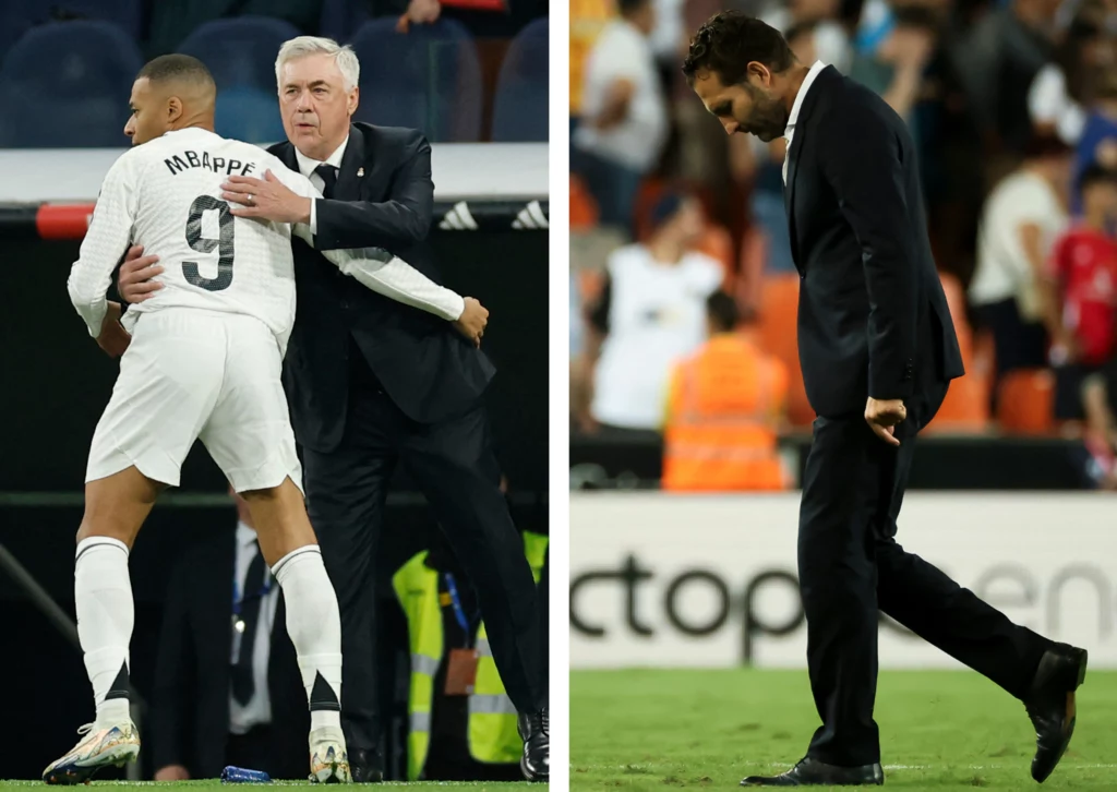 La Liga. Valencia zwolniła trenera Rubena Baraję (z prawej) tuż przed wymagającym starciem z Realem Madryt La Liga. Valencia zwolniła trenera Rubena Baraję (z prawej) tuż przed wymagającym starciem z Realem Madryt