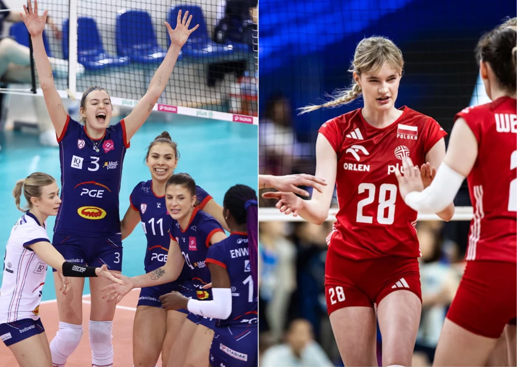 Siatkarki PGE Grot Budowlanych Łódź przez cały mecz konsekwentnie nękały zagrywką Julitę Piasecką (z prawej) z BKS-u Bielsko-Biała Siatkarki PGE Grot Budowlanych Łódź przez cały mecz konsekwentnie nękały zagrywką Julitę Piasecką (z prawej) z BKS-u Bielsko-Biała
