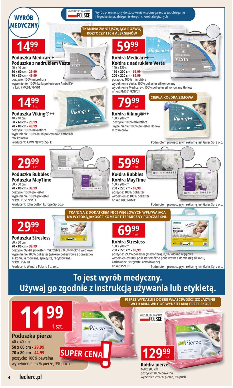 Gazetka: Styl, wygoda i oszczędność - E.Leclerc - strona 4