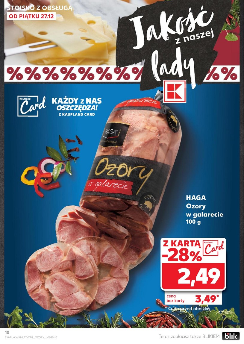 Gazetka: Powitaj Nowy Rok z hukiem - Kaufland - strona 10