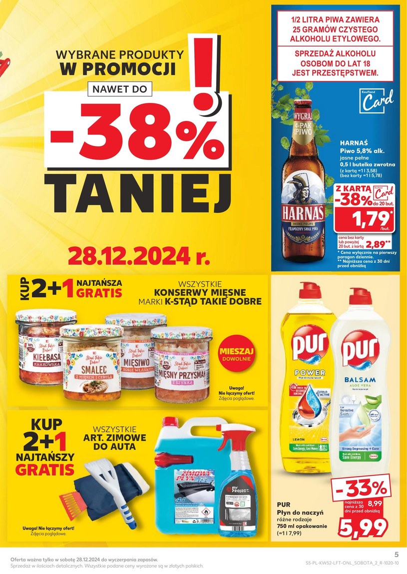 Gazetka: Powitaj Nowy Rok z hukiem - Kaufland - strona 5