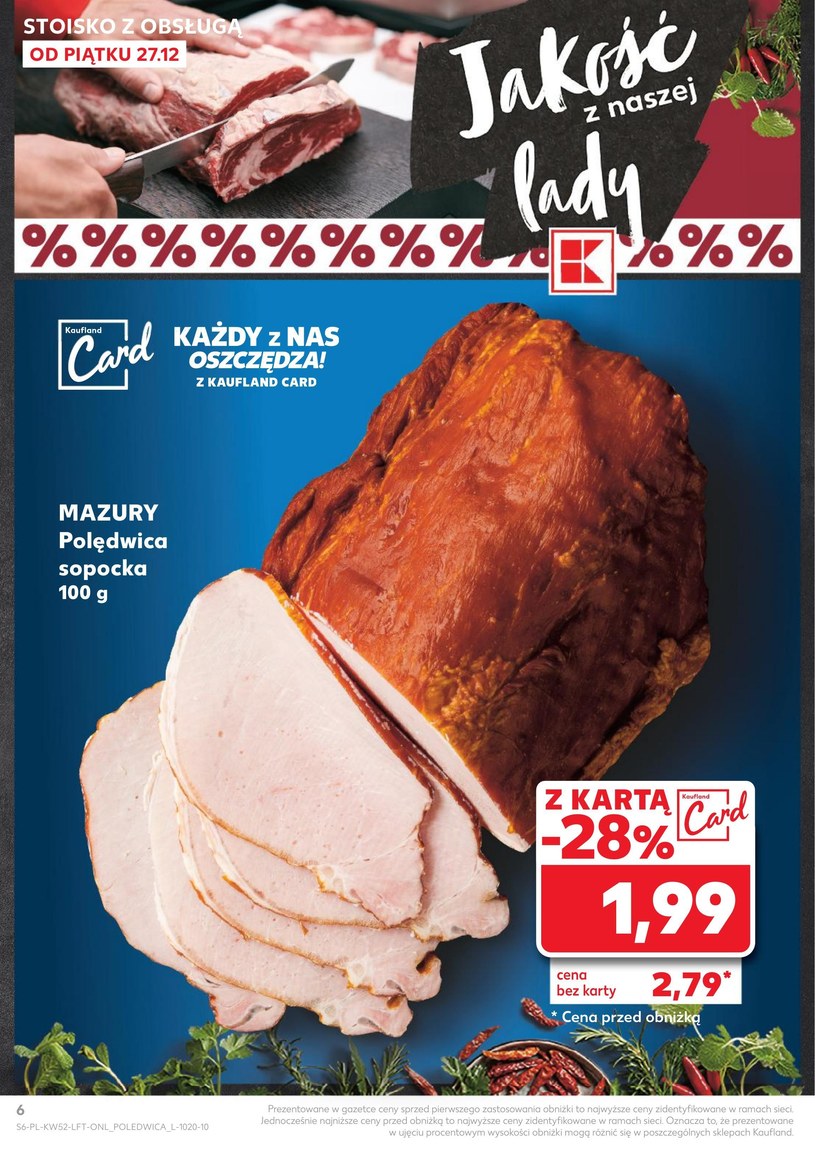 Gazetka: Powitaj Nowy Rok z hukiem - Kaufland - strona 6