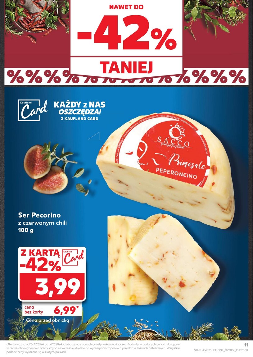 Gazetka: Powitaj Nowy Rok z hukiem - Kaufland - strona 11