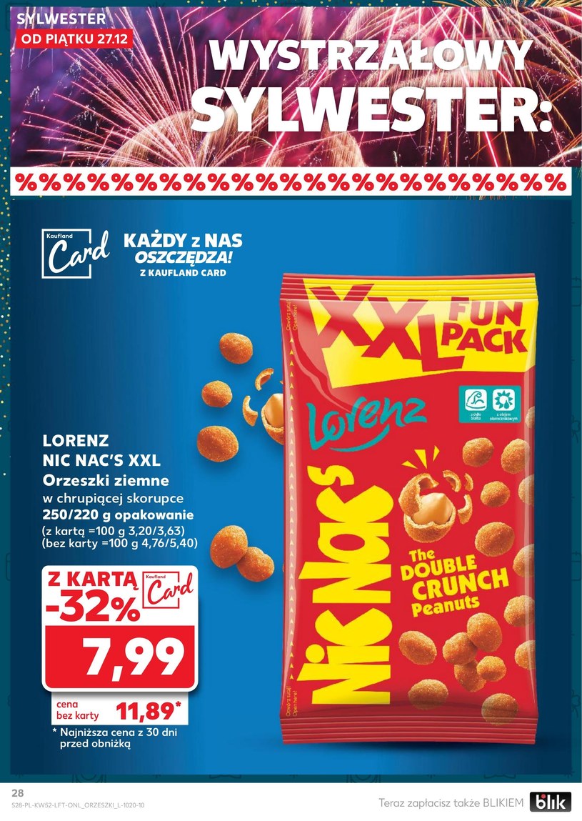 Gazetka: Powitaj Nowy Rok z hukiem - Kaufland - strona 28