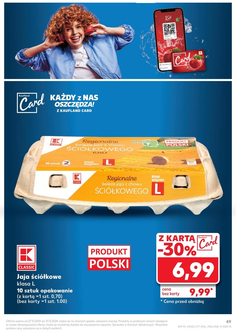 Gazetka: Powitaj Nowy Rok z hukiem - Kaufland - strona 49