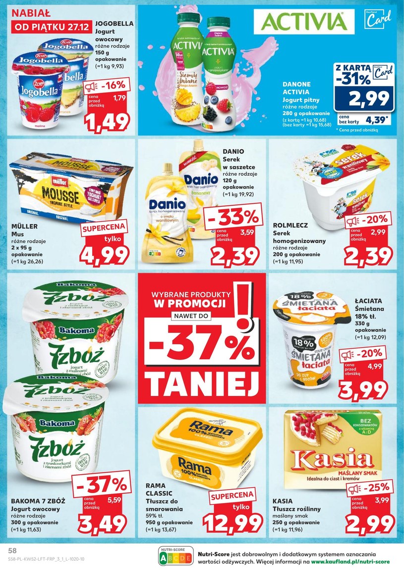 Gazetka: Powitaj Nowy Rok z hukiem - Kaufland - strona 58