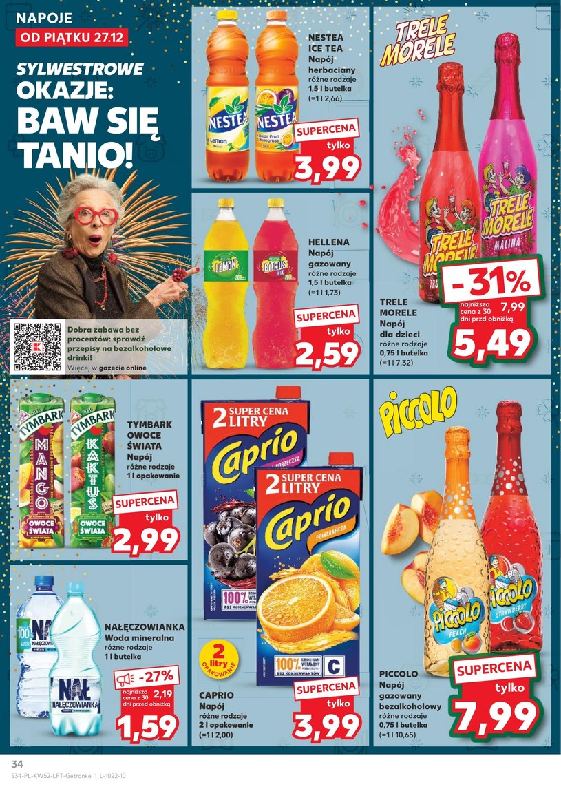 Gazetka: Gwarancja świetnej zabawy - Kaufland - strona 34