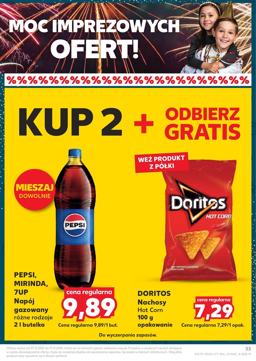 Gazetka: Fajerwerki w super cenach - Kaufland - strona 33