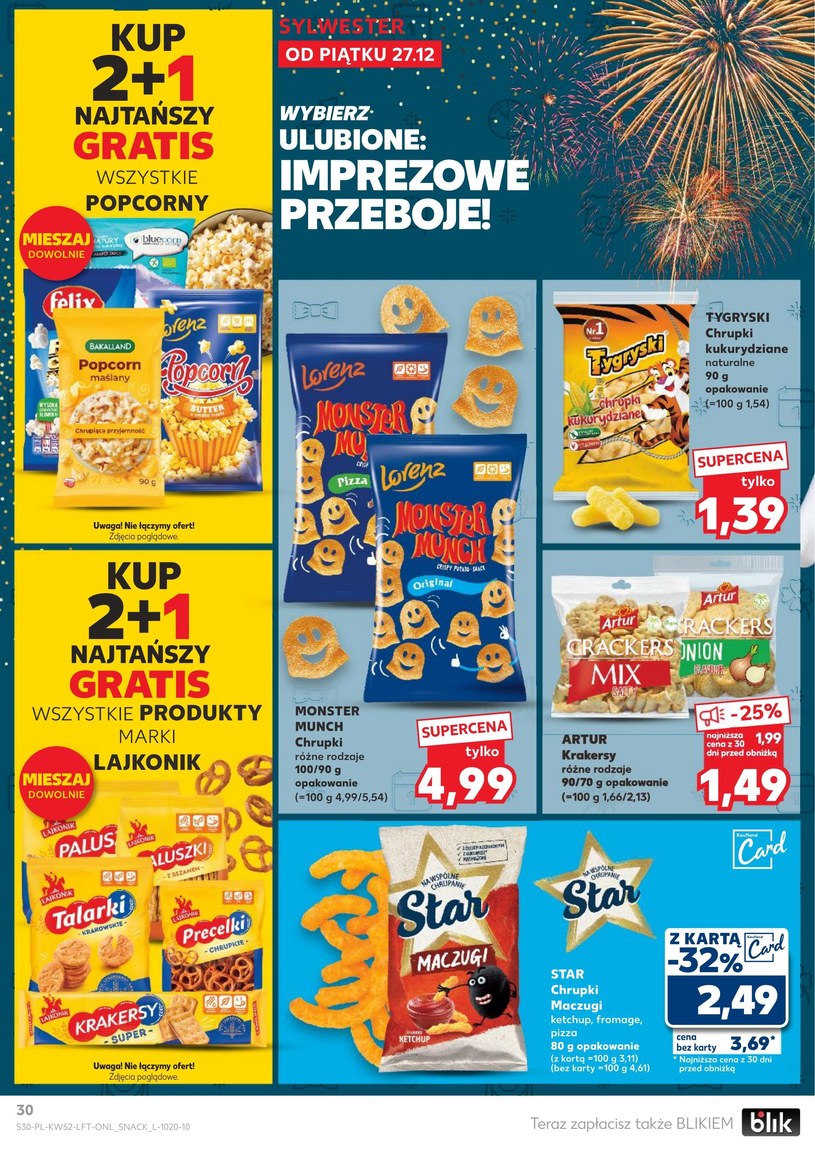 Gazetka: Fajerwerki w super cenach - Kaufland - strona 30