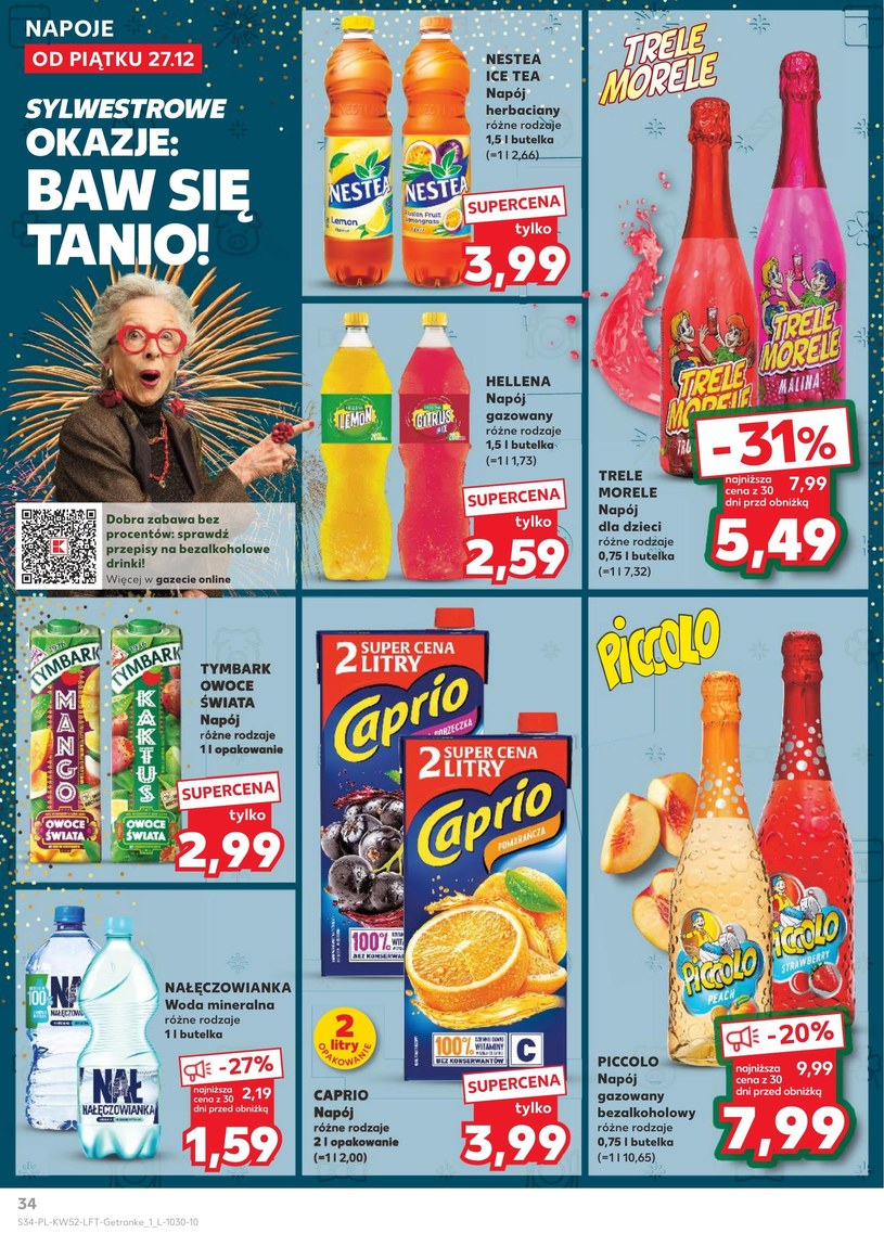 Gazetka: Fajerwerki w super cenach - Kaufland - strona 34