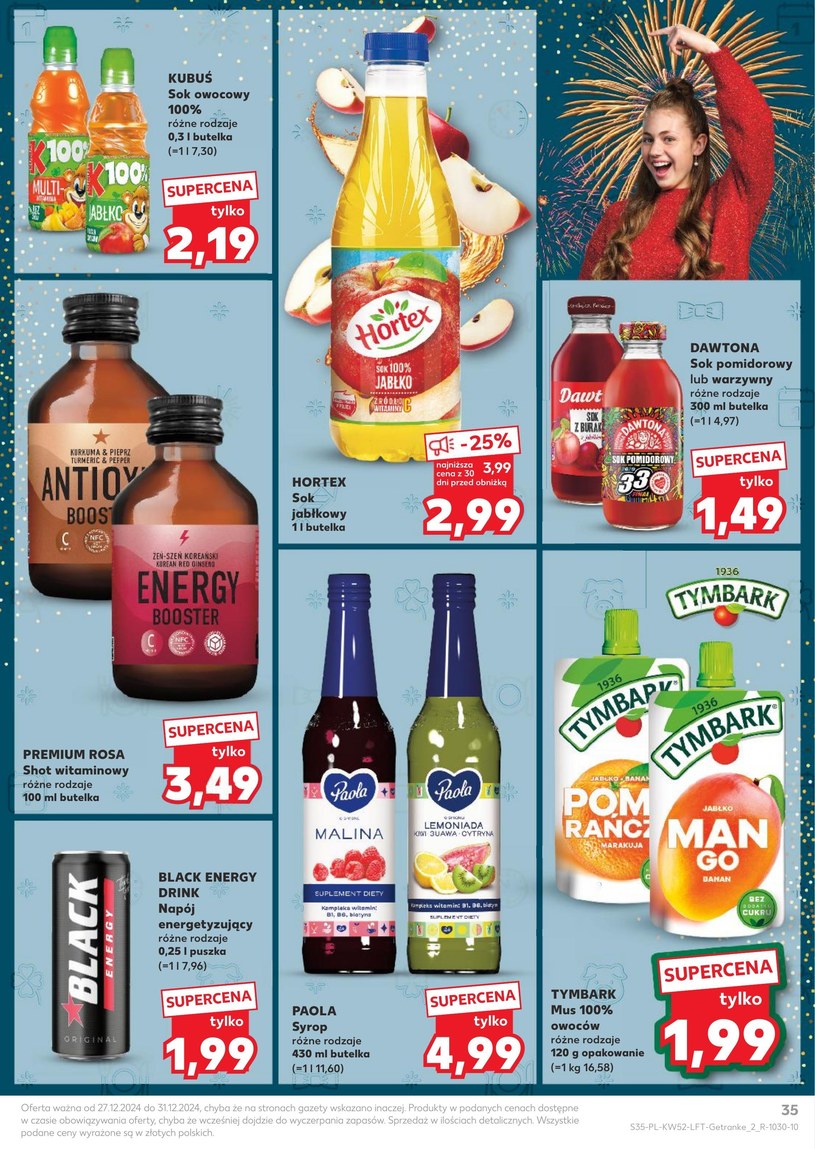 Gazetka: Fajerwerki w super cenach - Kaufland - strona 35