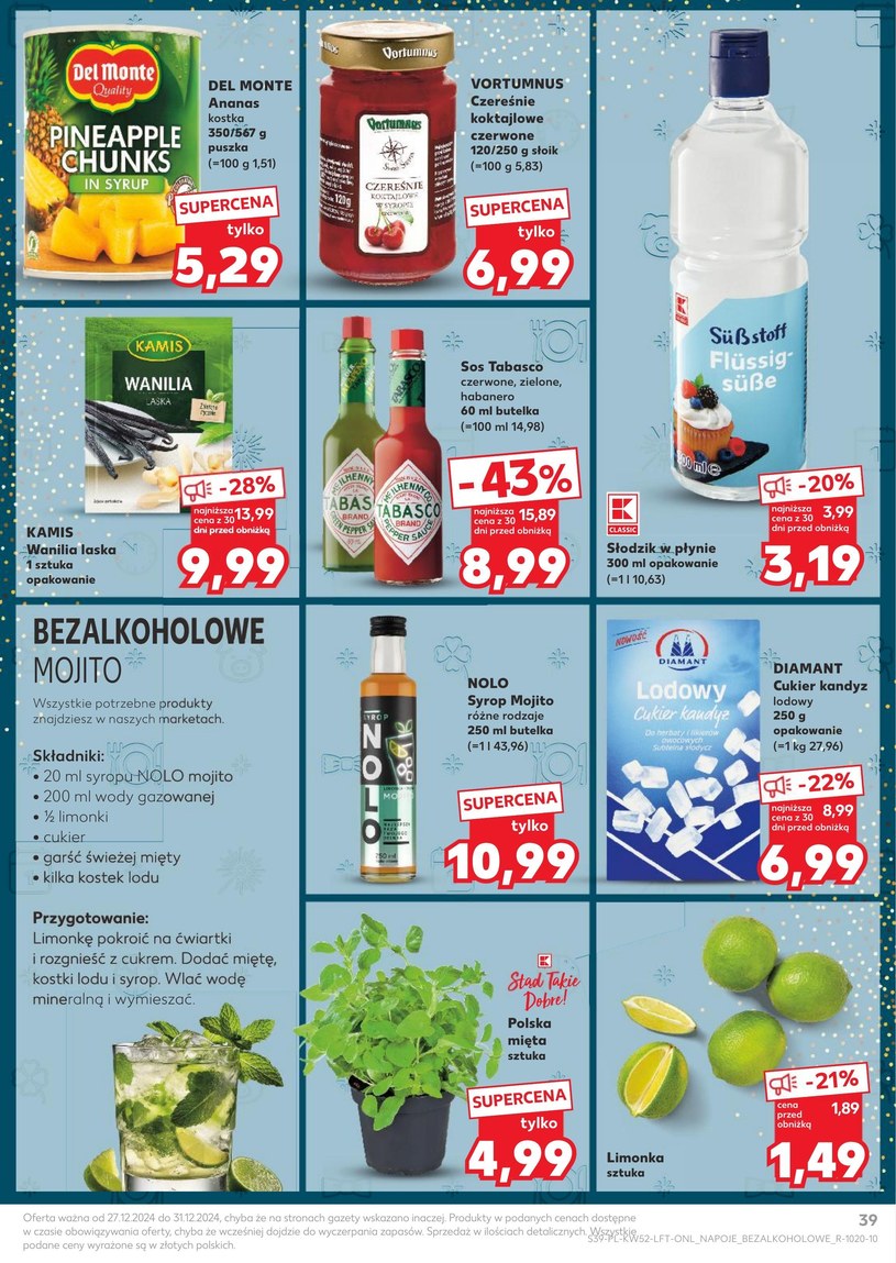 Gazetka: Fajerwerki w super cenach - Kaufland - strona 39