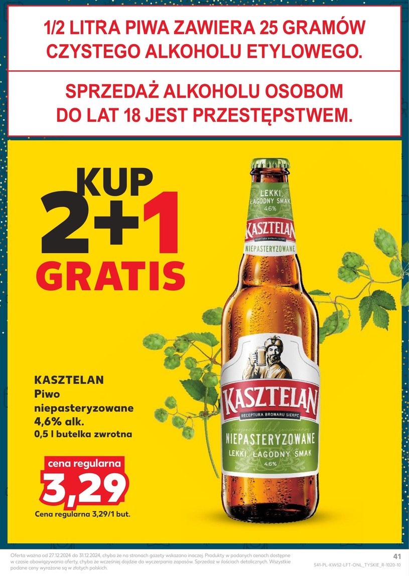 Gazetka: Fajerwerki w super cenach - Kaufland - strona 41