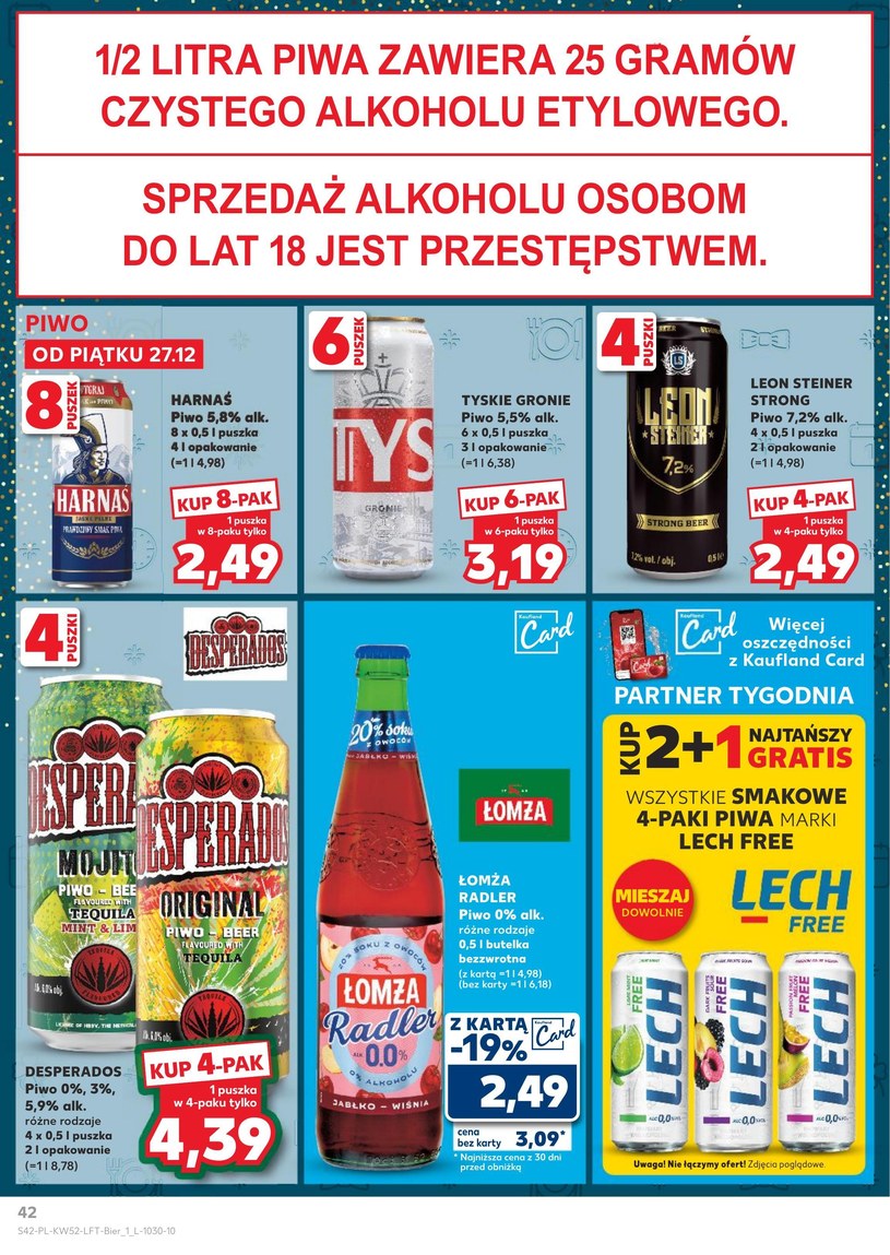 Gazetka: Fajerwerki w super cenach - Kaufland - strona 42