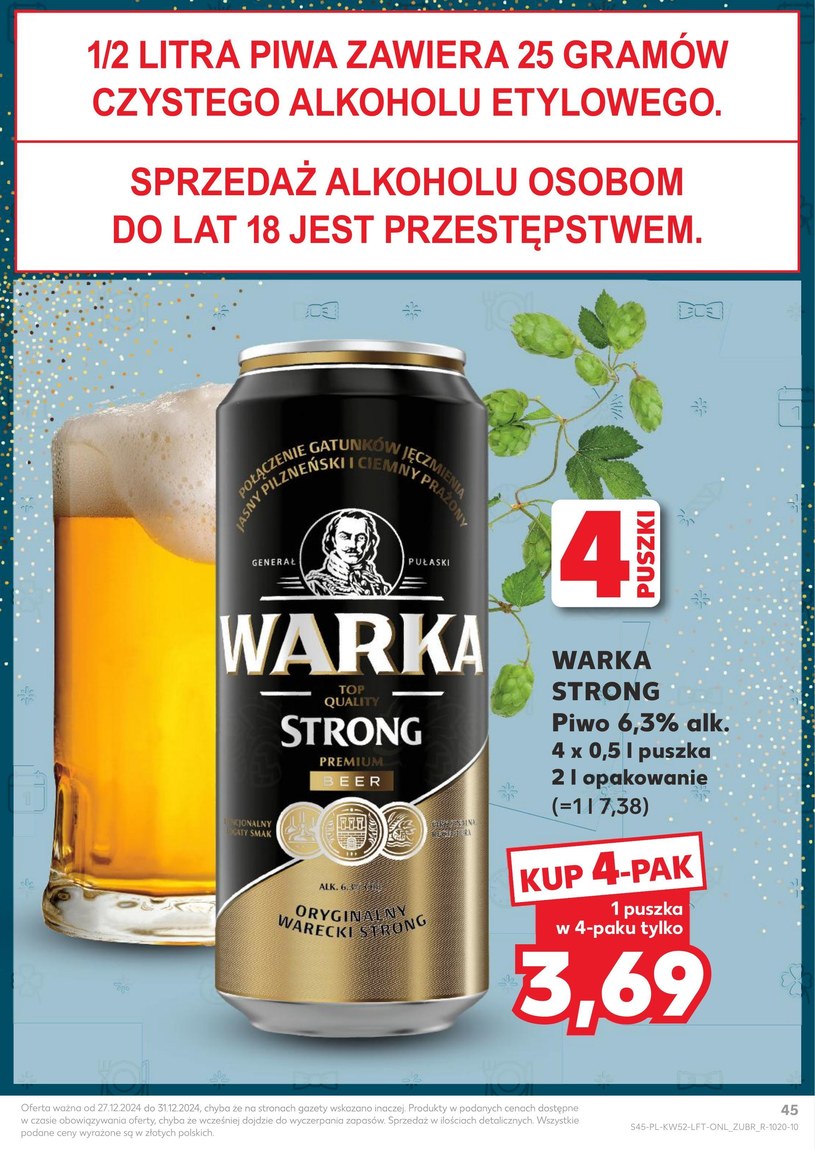 Gazetka: Fajerwerki w super cenach - Kaufland - strona 45