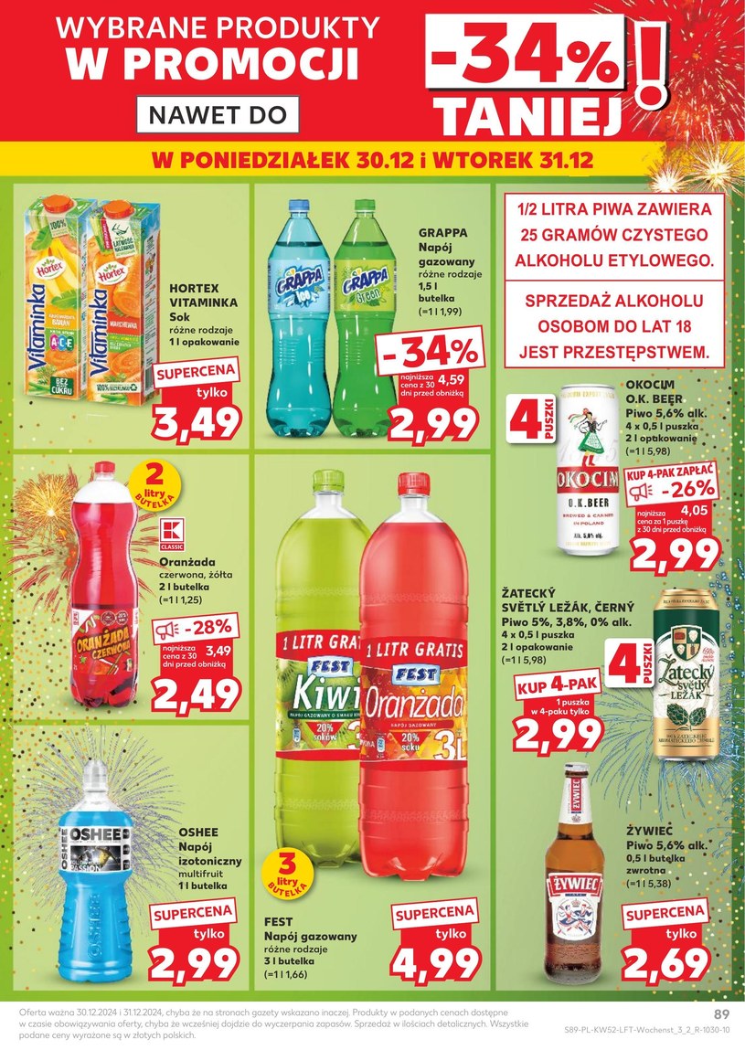 Gazetka: Fajerwerki w super cenach - Kaufland - strona 88