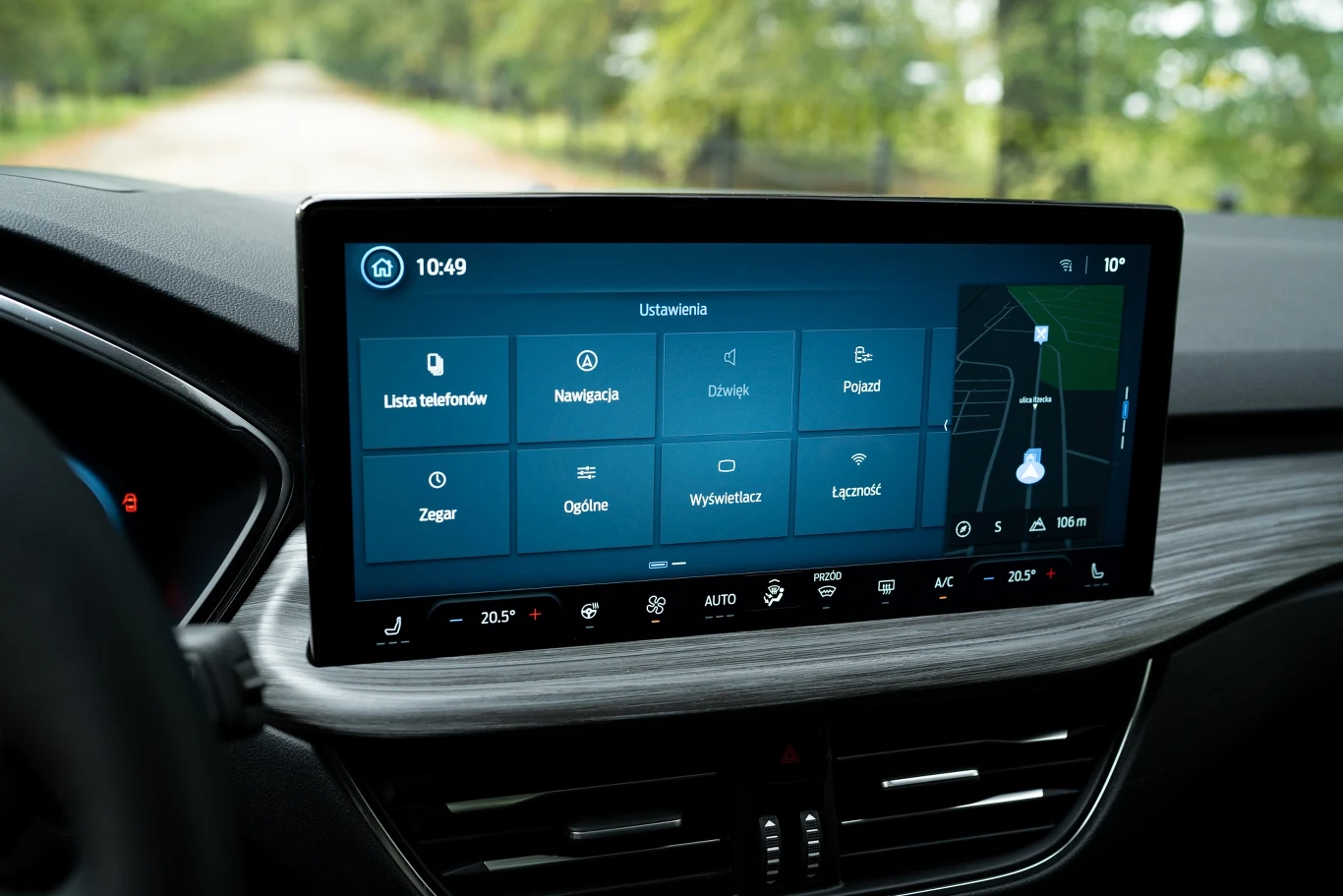 Ford Kuga - system infotainment