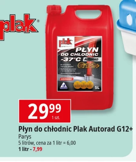 Płyn do chłodnic Plak