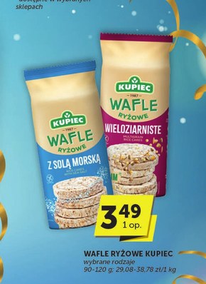 Kupiec Slim Wafle ryżowe wieloziarniste 90 g niska cena