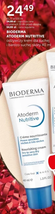 Krem odżywczy Bioderma