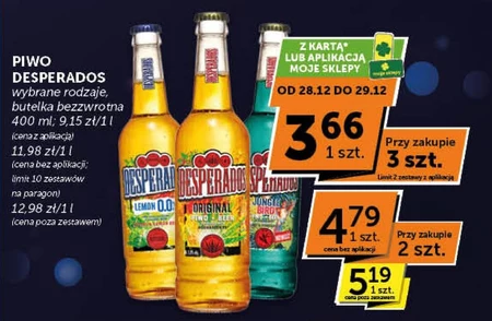 Desperados Original Piwo 400 ml