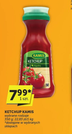 Kamis Ketchup łagodny 350 g niska cena