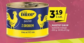 Drop Pasztet z drobiem 160 g niska cena