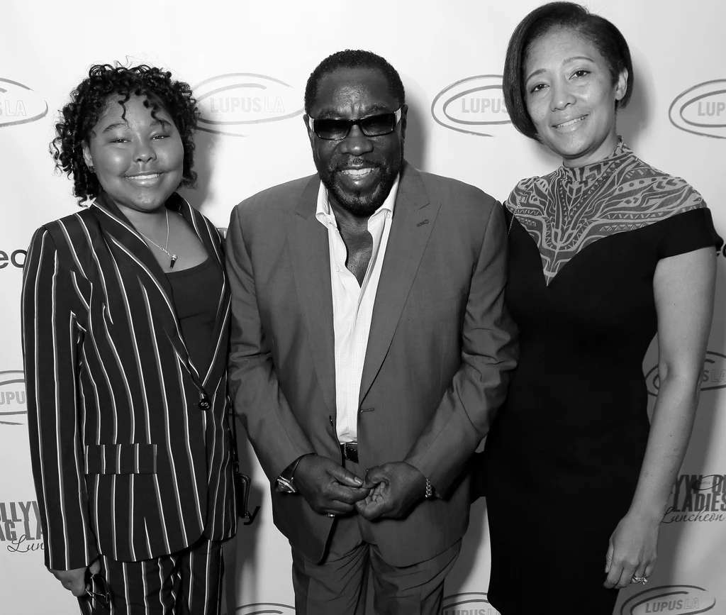 Ryan Levert, Eddie Levert i Raquel Capelton - Beverly Hills, 16 listopada 2018 r.