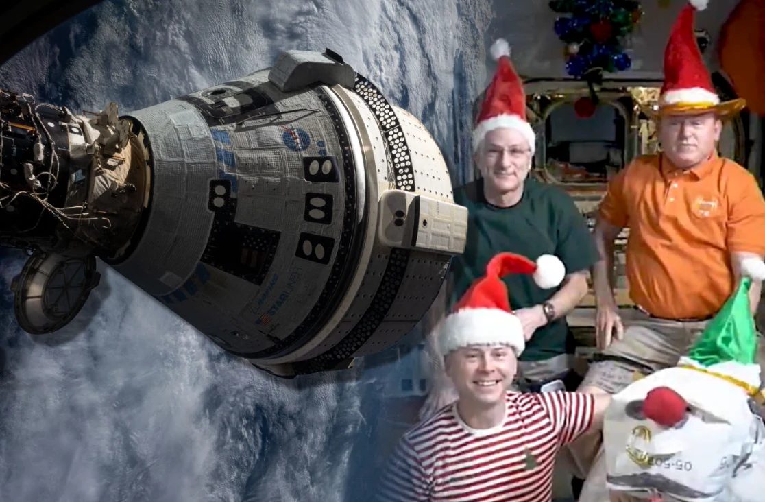 Astronauci złożyli życzenia z Międzynarodowej Stacji Kosmicznej Astronauci złożyli życzenia z Międzynarodowej Stacji Kosmicznej