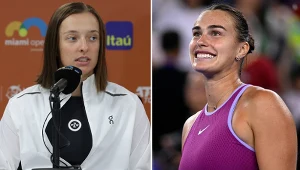 Iga Świątek i Aryna Sabalenka