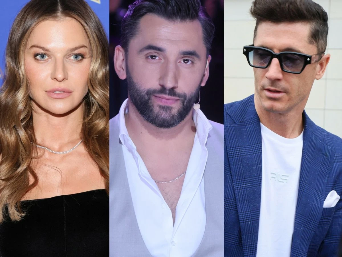 Anna Lewandowska, Rafał Maserak, Robert Lewandowski Anna Lewandowska, Rafał Maserak, Robert Lewandowski