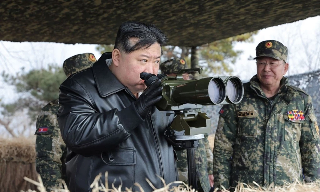 Kim Dzong Un na poligonie / zdj. ilustracyjne Kim Dzong Un na poligonie / zdj. ilustracyjne
