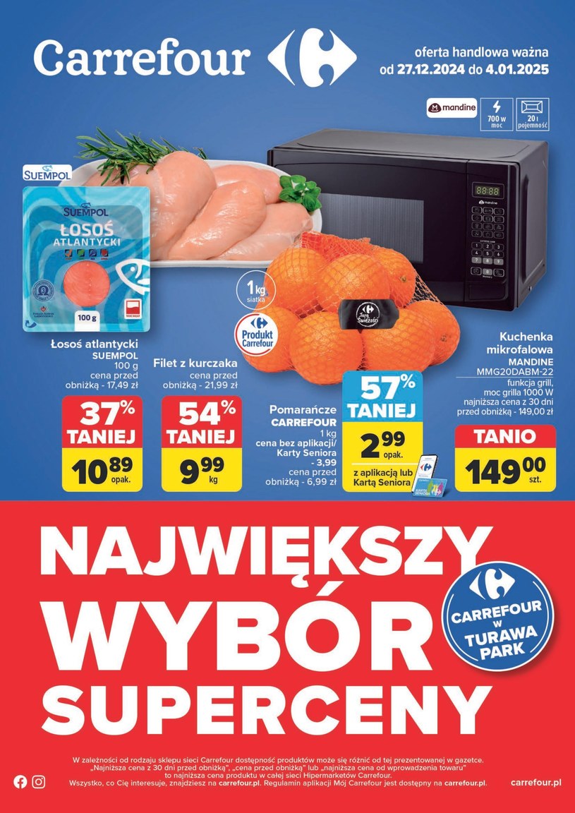 Gazetka promocyjna Carrefour - ważna od 27. 12. 2024 do 04. 01. 2025