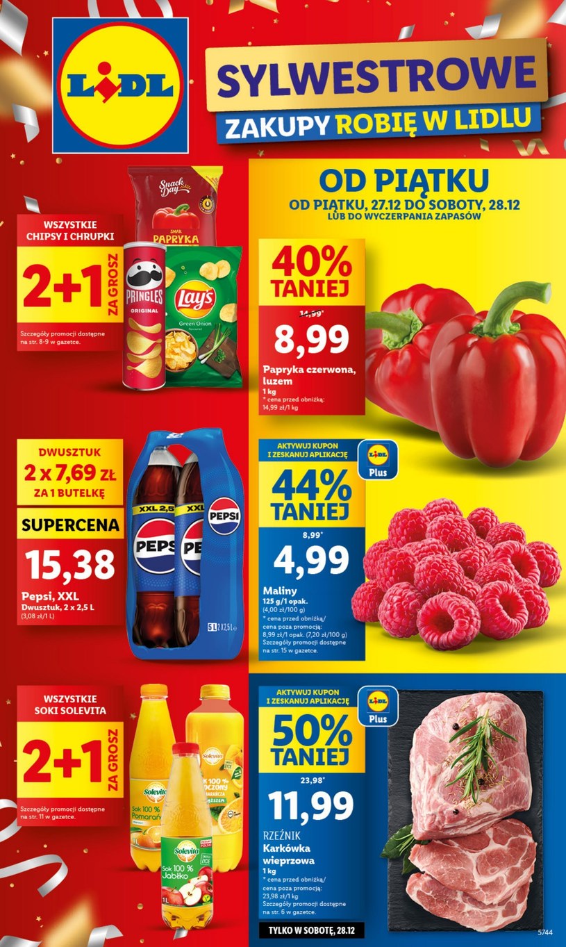 Gazetka promocyjna Lidl - ważna od 27. 12. 2024 do 28. 12. 2024